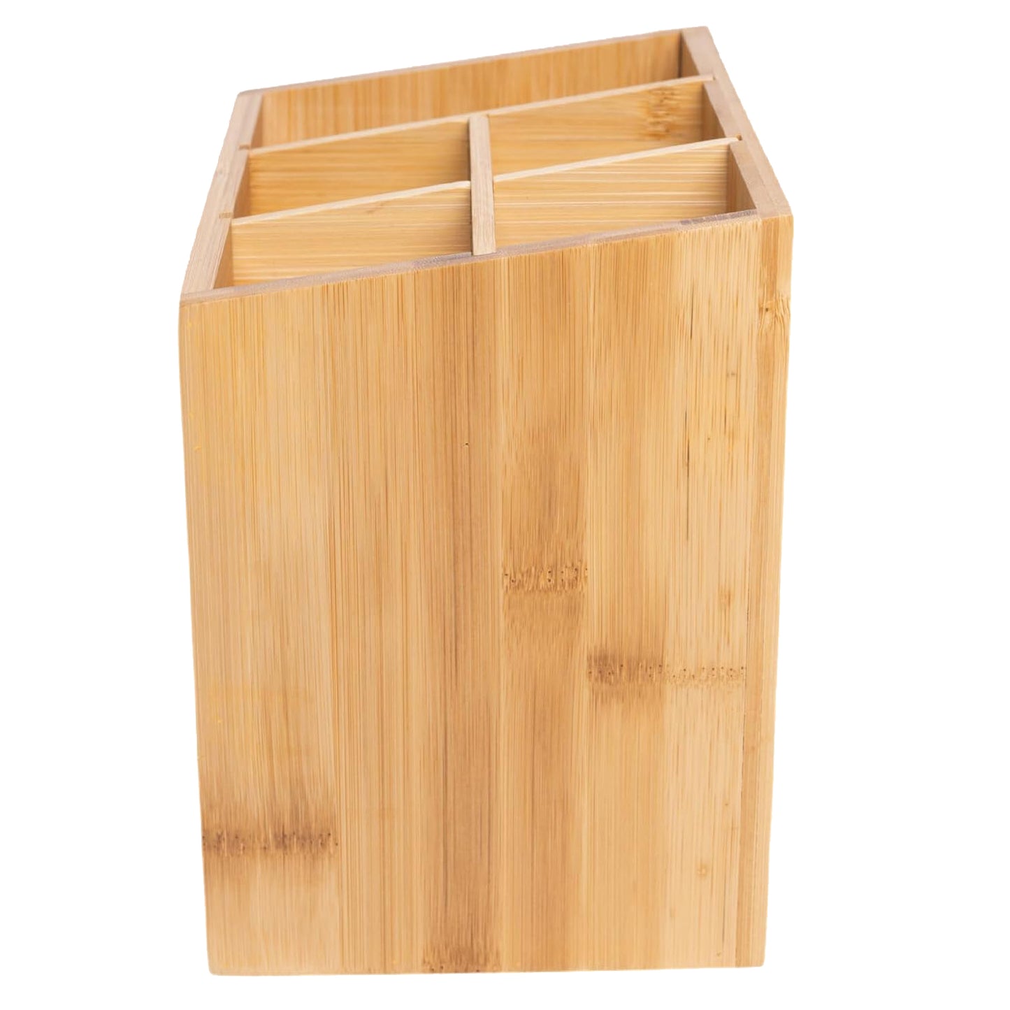 Ninebendstreams Bamboo Makeup Organizer with 3 Drawers, Dresser Cosmetic Organizer Box,Bamboo Desk Organizer for Home with Adjustable Dividers